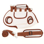 Portable Pet Backpack with Leash Set