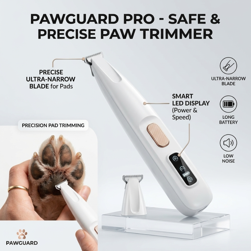 Pet Paw Trimmer Pro