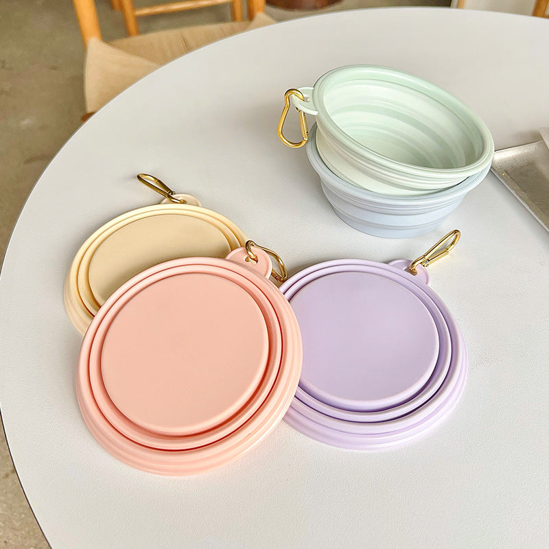 Portable Folding Pet Bowl