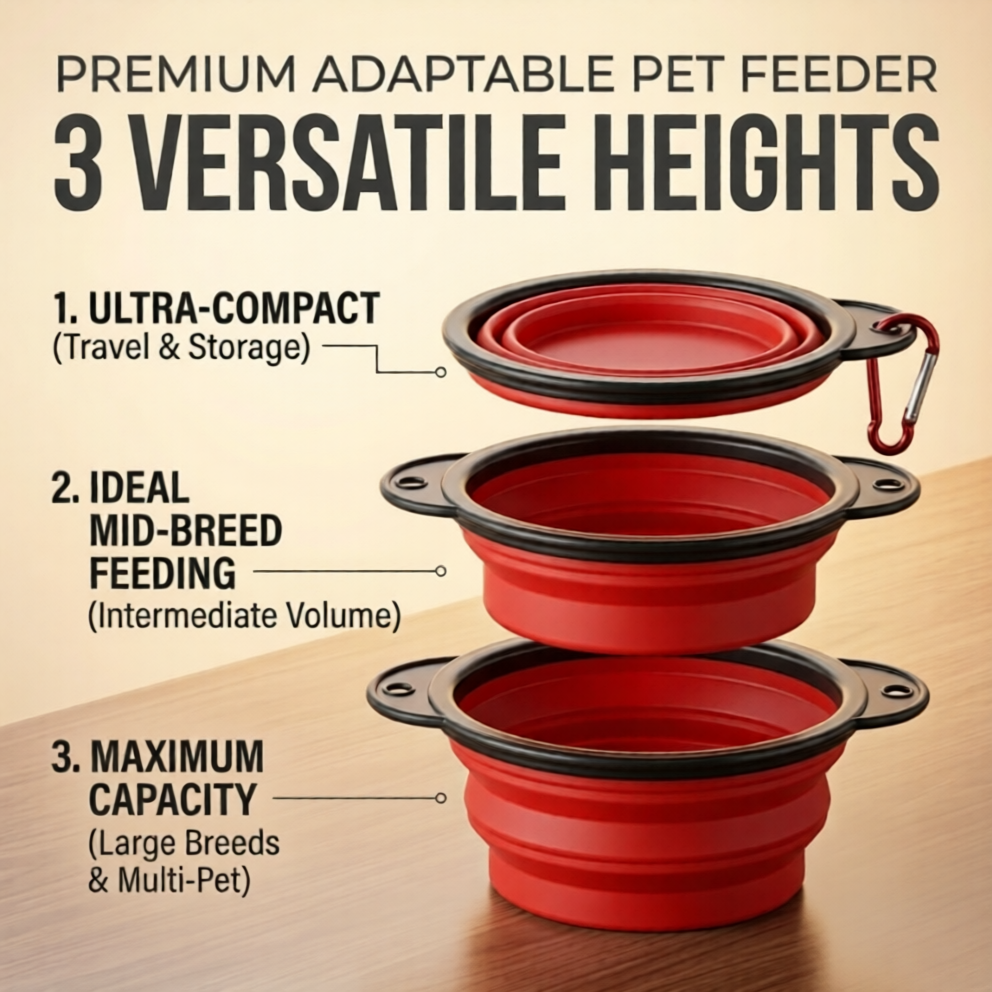 Food & Water Travel Bowl