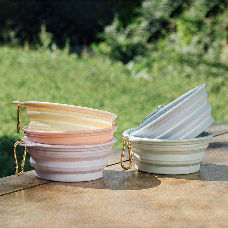 Portable Folding Pet Bowl
