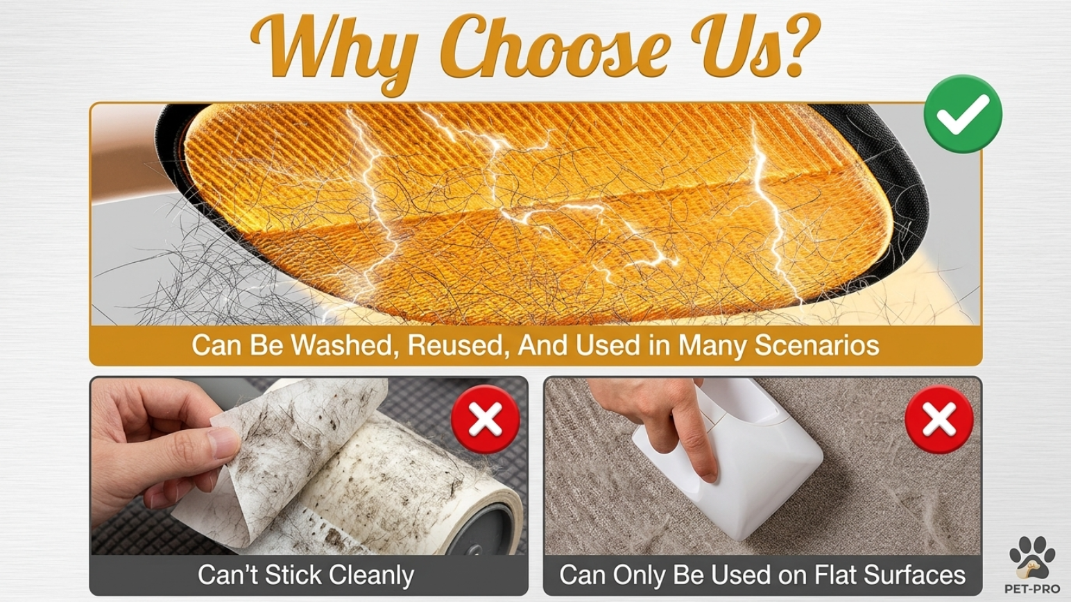 Pet Fur Cleaning Gloves