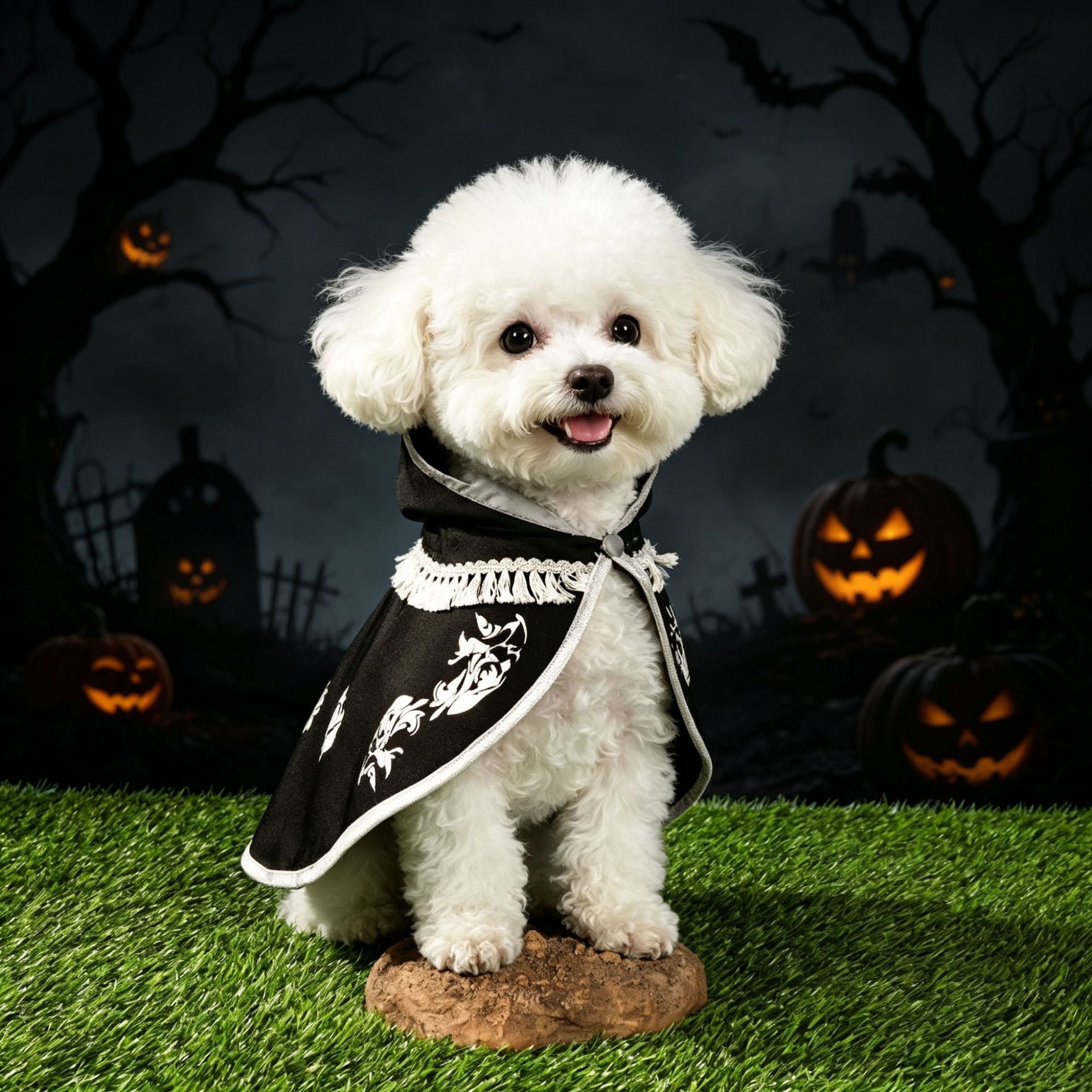 Dog's clothing Halloween cape