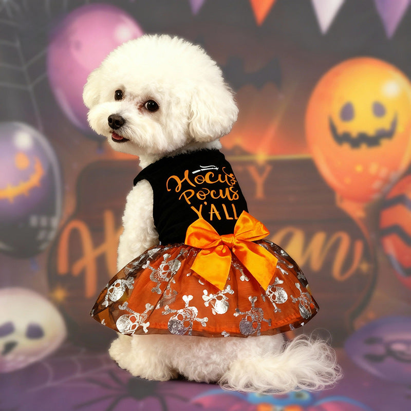 Dog's Halloween clothing dress