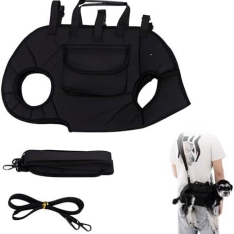 Portable Pet Backpack with Leash Set