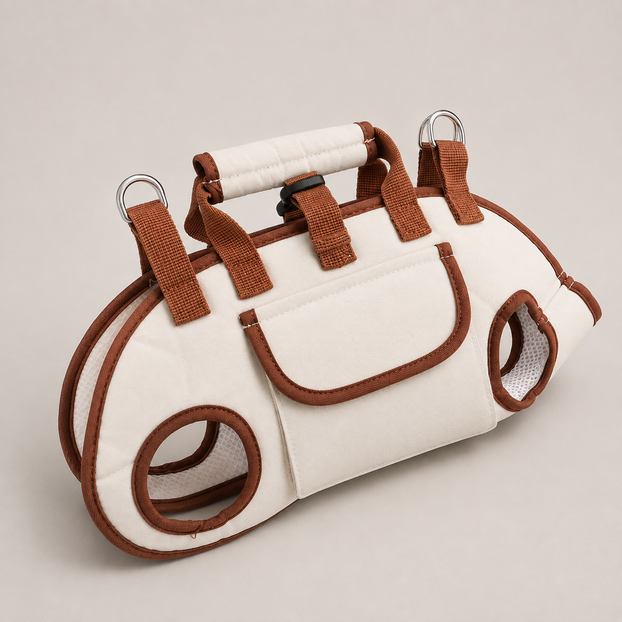 Portable Pet Backpack with Leash Set