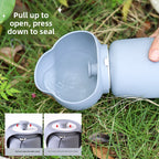 Pet Outdoor Folding Drinking Cup Silicone Dog Water Feeder