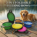 Food & Water Travel Bowl
