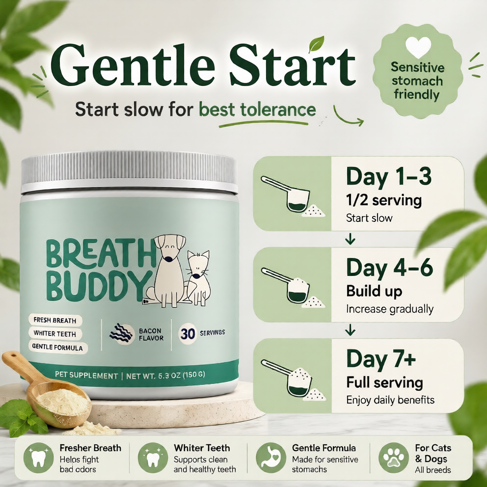 Pet Teeth Cleaning Powder for Cats and Dogs