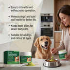 Pet Teeth Cleaning Powder for Cats and Dogs