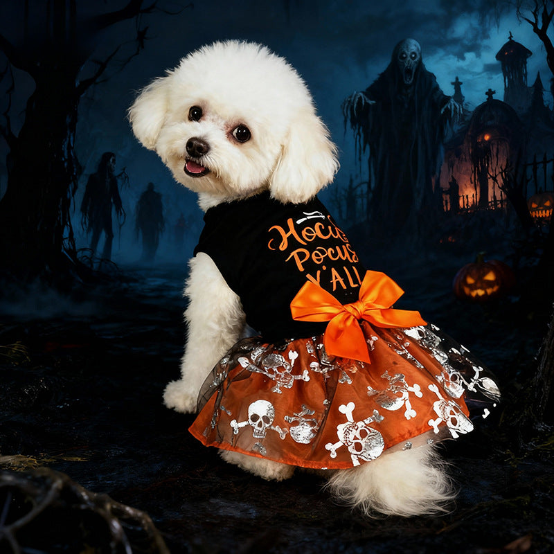 Dog's Halloween clothing dress