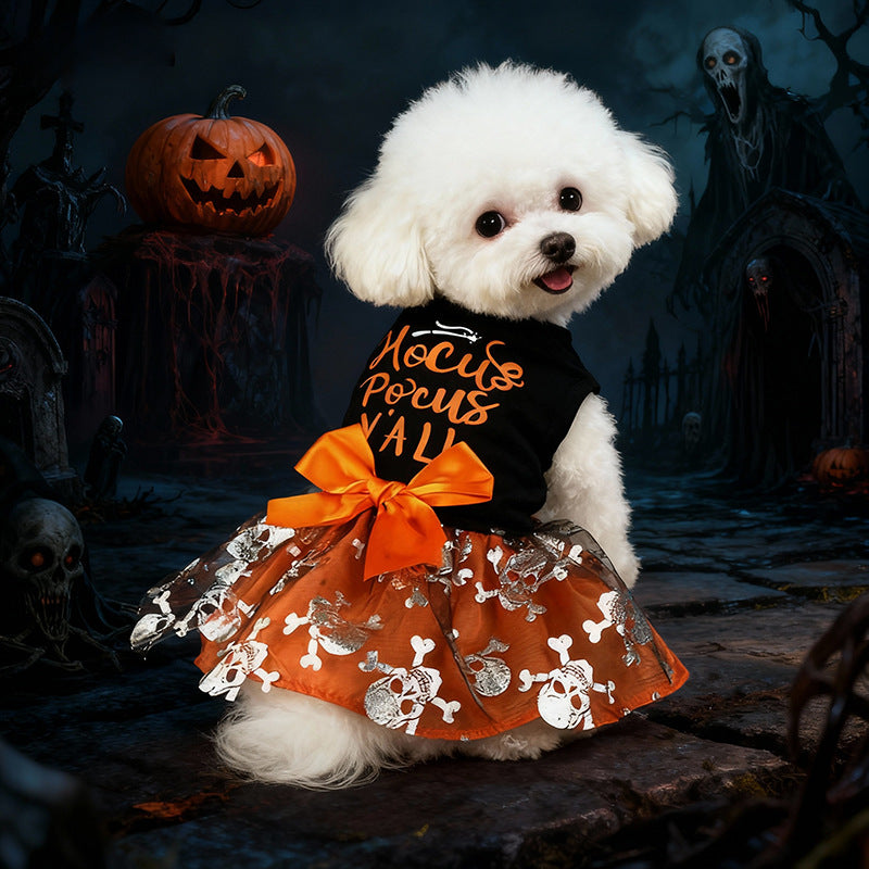 Dog's Halloween clothing dress